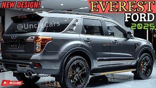 New Design 2025 Ford Everest - More Powerful Than Ever