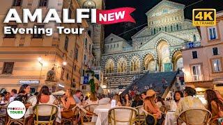 Amalfi Italy Summer Nights - 4K60fps with Captions