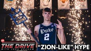 Duke Assistant Chris Carrawell Calls Cooper Flagg Hype “Zion-like”  The Drive with Josh Graham