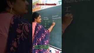 Hindu Numerals To Roman Numerals #shorts #viralvideo #shortsyoutube #maths