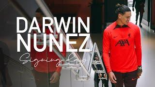 Darwin Nunez media day vlog  Behind the scenes at the AXA Training Centre