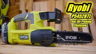 Review Ryobi P5452BTL pruning chainsaw