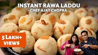 Quick Rava laddu Recipe  Rawa Ladoo Kaise banae आसान रवा लड्डू घर पर ft @cookwithparul #ravaladdu