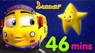 Top 25 Nursery Rhymes  Wheels on the Bus and more kids songs