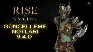 Rise Online Güncelleme Notları 9.4.0