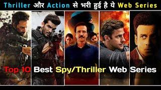 Top 10 Best SpyThriller Web Series  SpyEspionageActionThrillerSuspense  Netflix Amazon Zee5