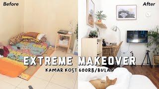 EXTREME MAKEOVER KAMAR KOST 2020 Uk 3.6x3 meter  SEMUA SERBA BELI DI SHOPEE Indonesia 