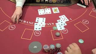 MY BEST BLACKJACK WIN In Las Vegas With $1K Hands