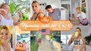  Me da miedo pero estoy ILUSIONADA  pintando la casa  no sale bien ‍ viviendo en FLORIDA VLOG