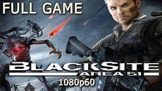 BlackSite Area 51 Xbox 360 -  Full Game 1080p60 HD Walkthrough - No Commentary