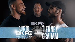 Connor Tierney vs Jonny Graham  BKFC 64 Full Press Conference