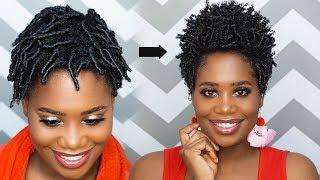 Finger Coils on Tapered Natural Hair Like a BOSS feat. Aunt Jackies Curl Boss  MissKenK