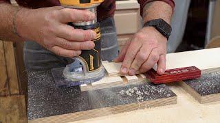 This CLEVER ROUTER TRICK Might Be THE END of Jigs In My Shop  How to Route a Dado  Woodworking