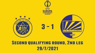 M. Tel-Aviv vs Sutjeska  3-1  UEFA Europa Conference League 2122 Second qualifying round 2nd leg