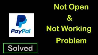How to Fix Paypal app Not workingnot opening problem  SP Skywards