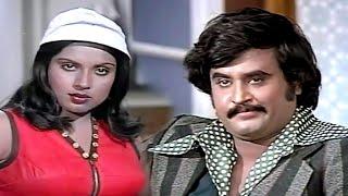 Rajinikanth  and Sripriya Escape Scene  Tamil Movie Scenes  Cinema Junction 