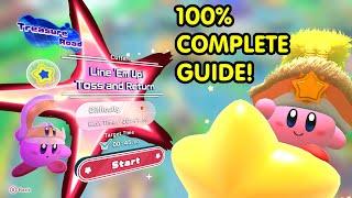 Kirby And The Forgotten Land  Wondaria Remains Cutter Treasure Guide  No Commentary