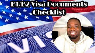 Documents Required for B1B2 US Visa Interview