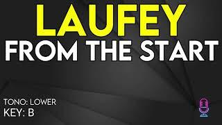 Laufey - From The Start - Karaoke Instrumental - Lower