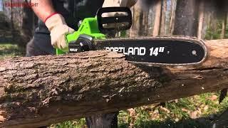 Portland 9 Amp 14 in  Electric Chainsaw  Harbor Freight