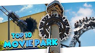 Top 10 Attraktionen im Movie Park Germany 2024