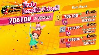 Kirby Star Allies - Soul Melter EX in 1045.87 Adeleine & Ribbon Solo