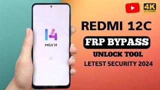 Redmi 12C Frp Bypass Without pc MIUI 14 Latest Update 2024