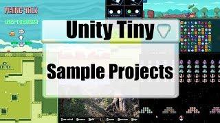 Unity Tiny - Importing Unity3Ds Sample projects