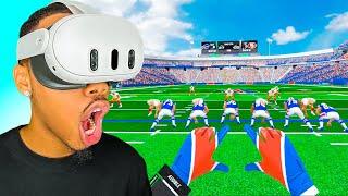 I PLAYED THE NFLs VIRTUAL REALITY GAME CRAZY