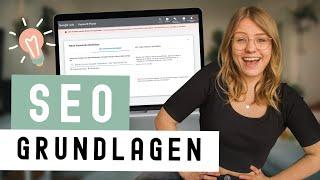 SUCHMASCHINENOPTIMIERUNG lernen • SEO Tipps für Anfänger  GRUNDLAGEN zur SEO OPTIMIERUNG