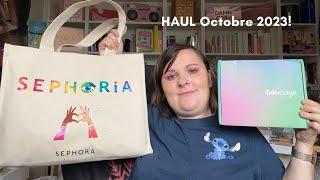 BIG HAUL Octobre 2023 Sephora monolith tinted...