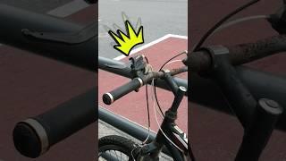 Why is the bike handlebar position like this?