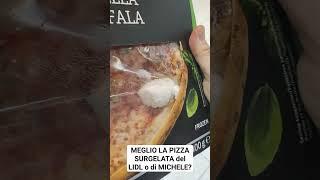 Meglio la pizza surgelata del Lidl o di Michele? #pizza #pizzasurgelata