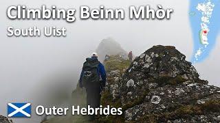 Climbing Beinn Mhòr on South Uist  Outer Hebrides