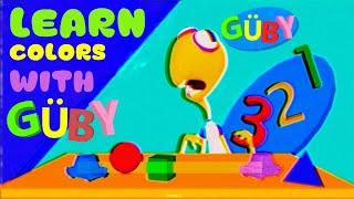 Learn Colors With GÜBY  Learning Colors of the Rainbow  ANALOG HORROR