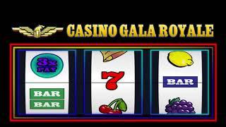 Casino slot machine digital gobo - Vegas Themed Corporate event lighting monogram for DJs