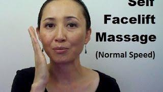 Anti-Aging Fat Reducing Tanaka Self Facelift Massage Normal Speed