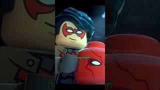 Lego Jason Todd Makes a Good Point  #youtubeshorts #explorepage #redhood #batman #robin #dccomics