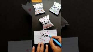 Mother’s Day gift idea  DIY Notebook Chocolate  Last Minutes gifts Idea  #Mother  #shorts