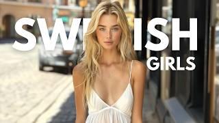 4K Swedish Blonde in Stockholm  Ai Blonde Women Ai Lookbook  Ai Lookbook 22