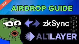 ALTLAYER & ZKSYNC NEW TESTNET AIRDROP GUIDE  STEP BY STEP  FREE TO JOIN