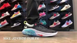 The Nike Joyride Run Flyknit has an INNOVATIVE CUSHIONING SYSTEM