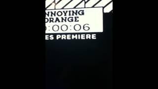 The count down of the new annoying orange show