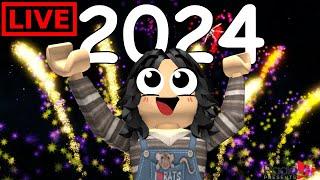 ITS NEW YEARS EVE LIVE Roblox w VIEWERS Some New Games...