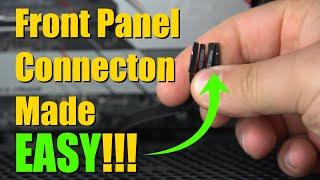 How to Connect your Front Panel Cables F_PANEL Beginners Guide