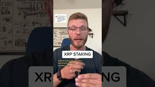 XRP Staking In The US