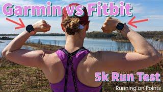 Fitbit Sense vs Garmin Forerunner 255 Watch Comparison - 5k Run Test