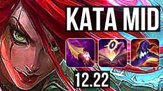 KATARINA vs DIANA MID  909 700+ games Legendary 900K mastery  EUW Diamond  12.22