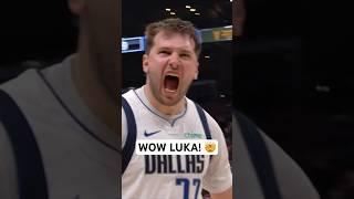 UNREAL Luka Doncic three in the final minutes of Game 2   #Shorts