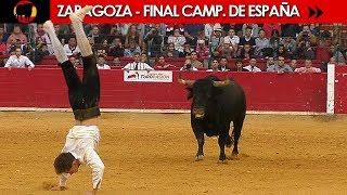 FINAL DEL CAMPEONATO DE ESPAÑA DE RECORTADORES CON TOROS 2017 - ZARAGOZA 12102017